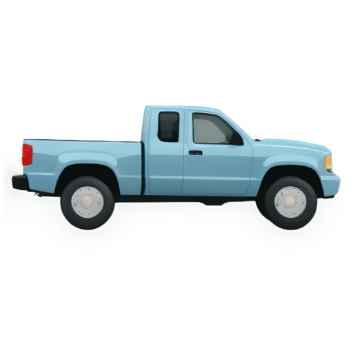 Truck on the car weights - icon | sticker