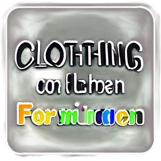 logo for a store with the name "clothing for children", an online store specializing in clothing for newborn children - icon | sticker