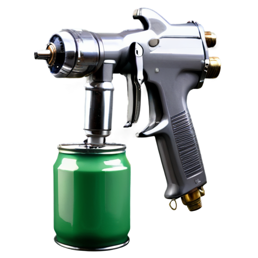 spray paint gun - icon | sticker