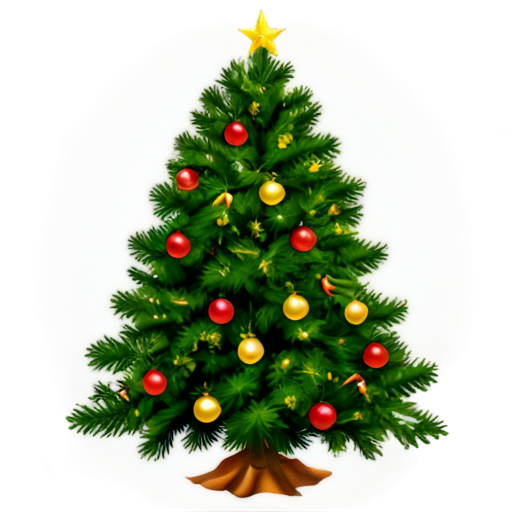 Christmas tree - icon | sticker