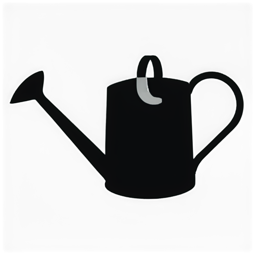 Watering can - icon | sticker