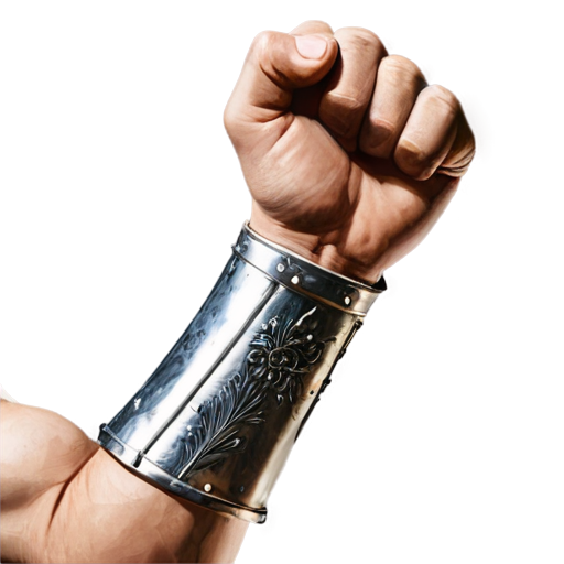 medieval strong arm - icon | sticker