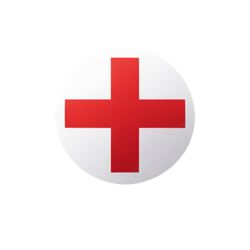 red cross - icon | sticker