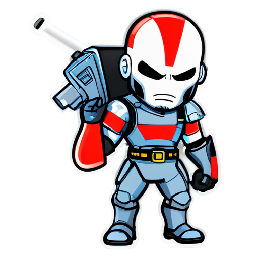 welding machine, kratos - icon | sticker