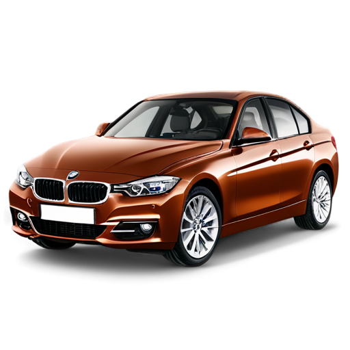 havanna metalic (brown) bmw f30 320i - icon | sticker