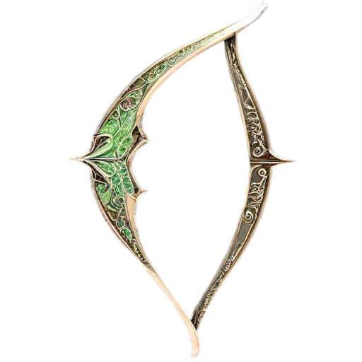 elvish bow - icon | sticker