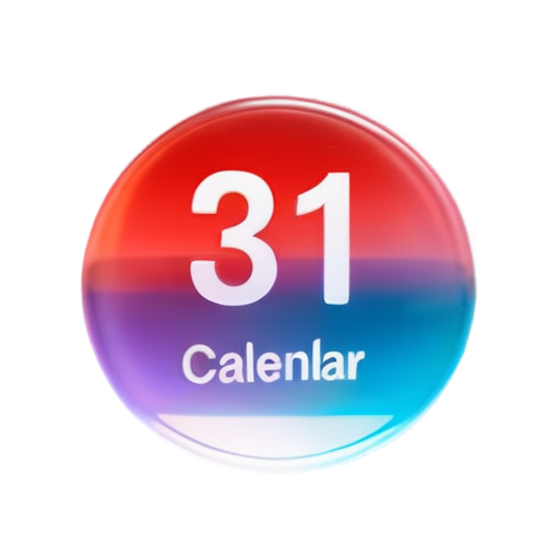 31 calendar - icon | sticker