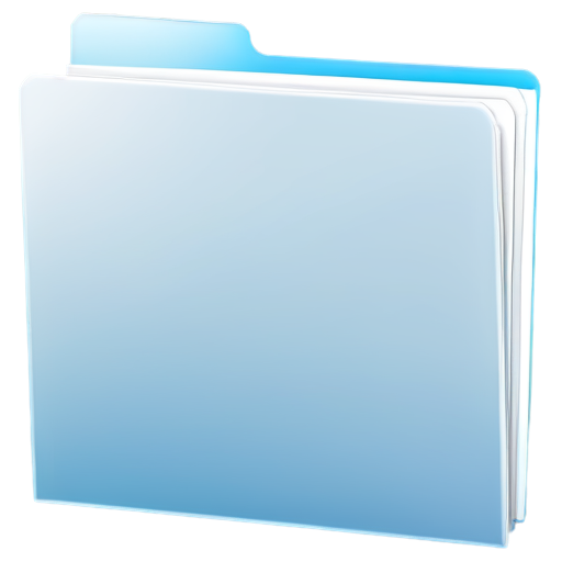 a folder for papers - icon | sticker