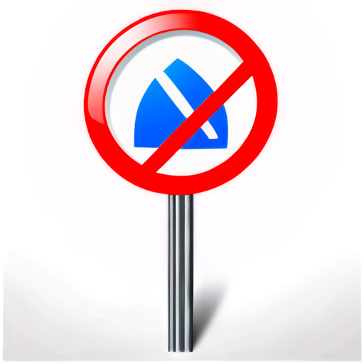 no sign icon - icon | sticker