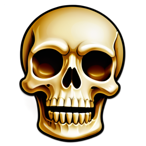 bone head icon - icon | sticker