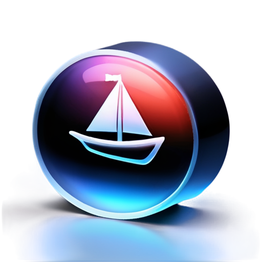 Create an icon for an application whose purpose is to connect to a ship in order to receive navigation data from it - icon | sticker