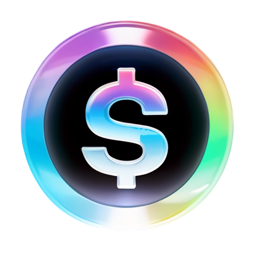 símbolo de Dólar $ sin fondo - icon | sticker