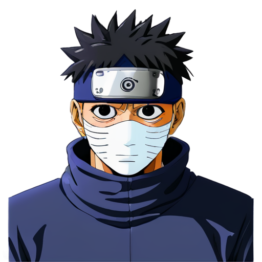 obito with mask - icon | sticker