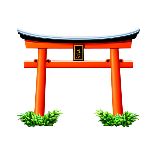 torii gate only - icon | sticker