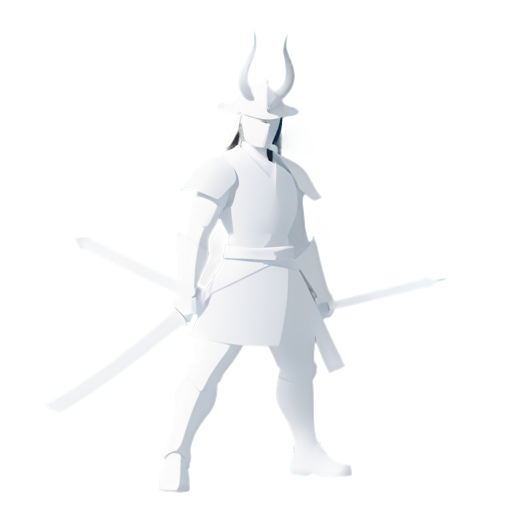 White Samurai - icon | sticker