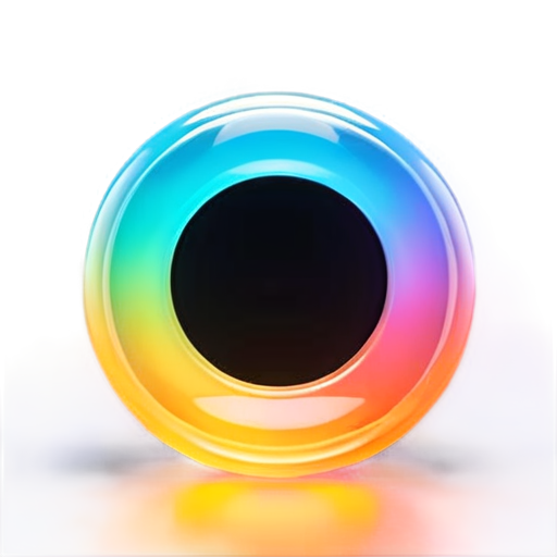 Infinity shape, rgb - icon | sticker