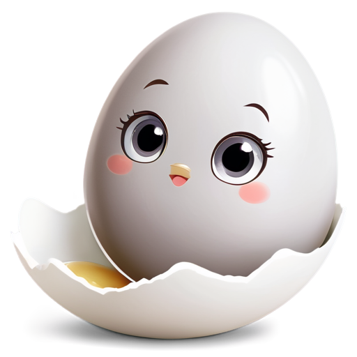 baby egg icon grey no background - icon | sticker