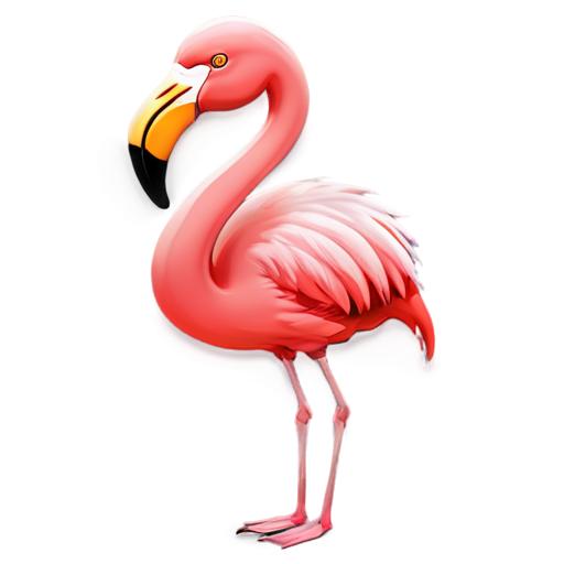 flamingo - icon | sticker