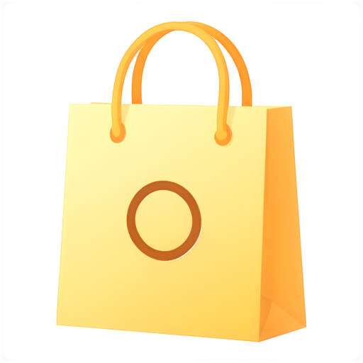 storefront or a shopping bag for map in game in circle sympol - icon | sticker