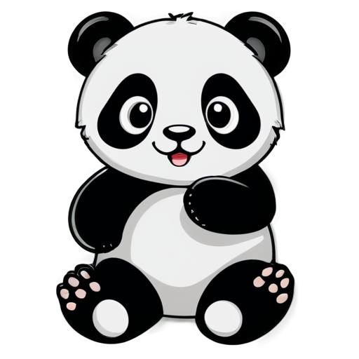 panda - icon | sticker