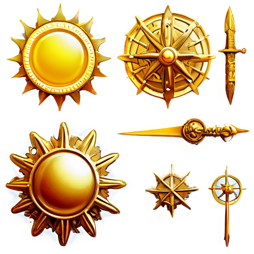 medieval sunshine - icon | sticker