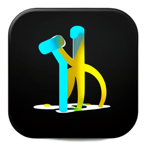 icon for the fitness app "workout" - icon | sticker