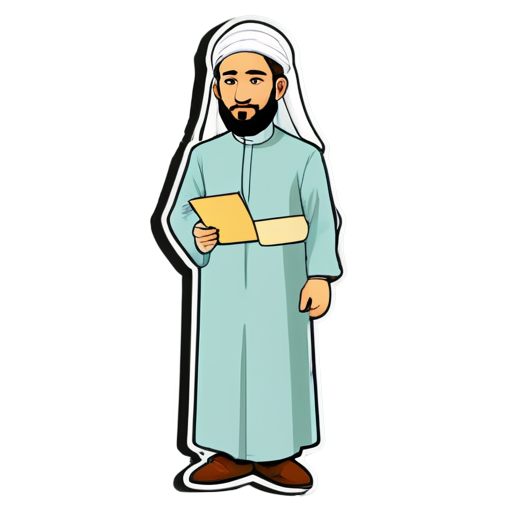 imam speech, translation, islam - icon | sticker