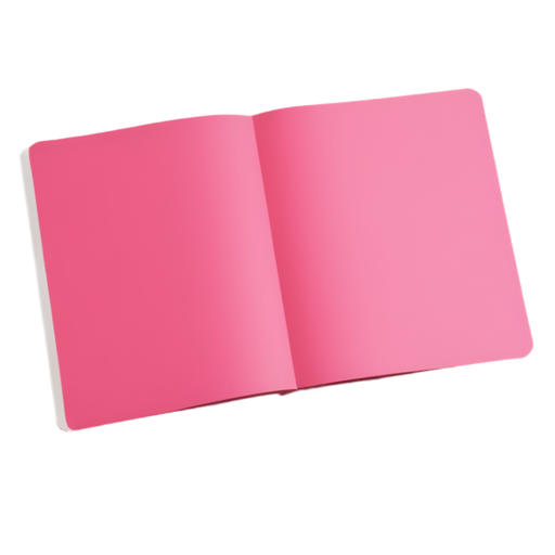 a diary in a minimalistic style, in pink tones - icon | sticker