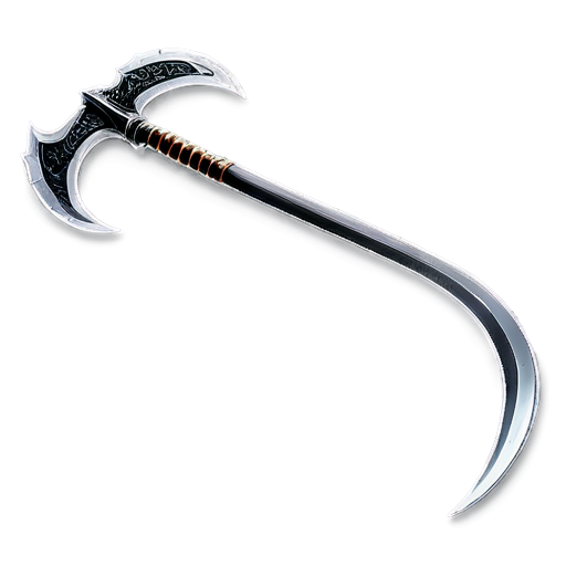 Gray scythe of death - icon | sticker