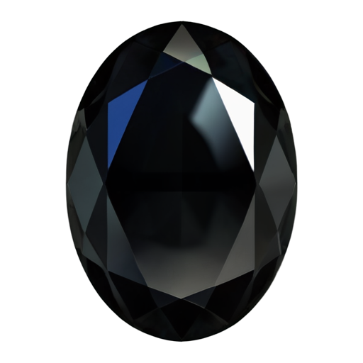 Black gem - icon | sticker