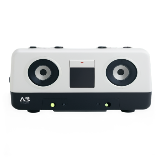 Two AIs are sitting in an embrace, looking into the distance, cassette recorder - icon | sticker