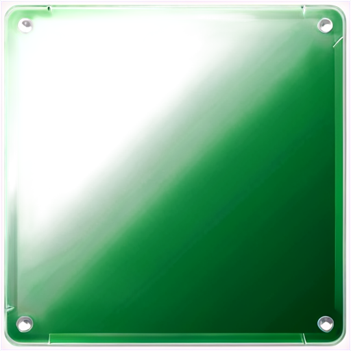 green square outline - icon | sticker