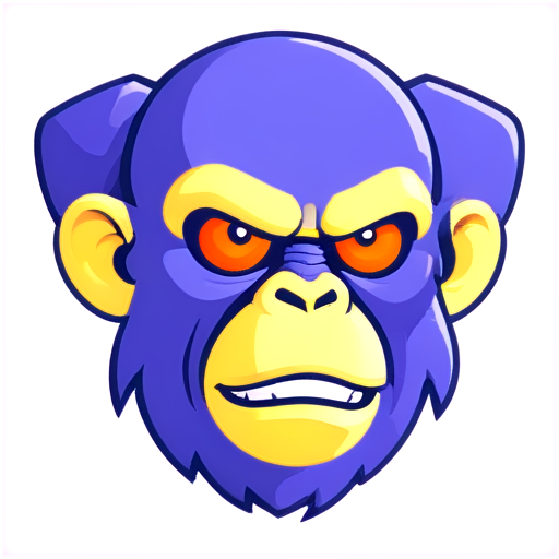 ape rage mecha - icon | sticker