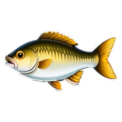 chub fish - icon | sticker