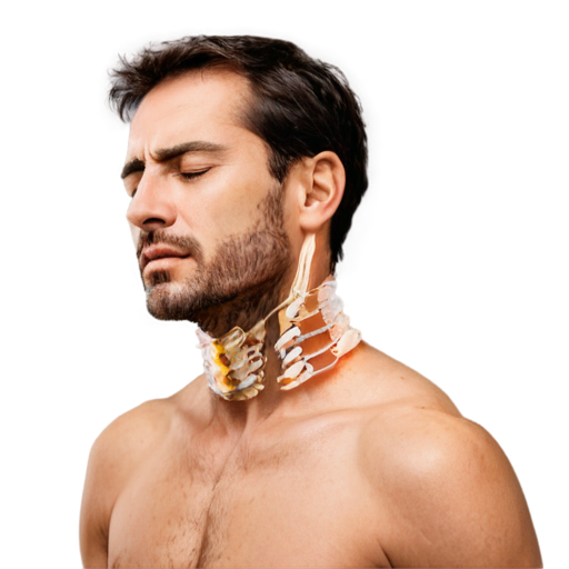 neck pain - icon | sticker