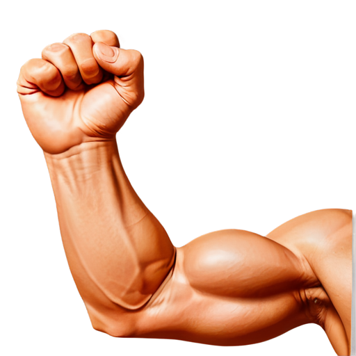 strong arm icon - icon | sticker