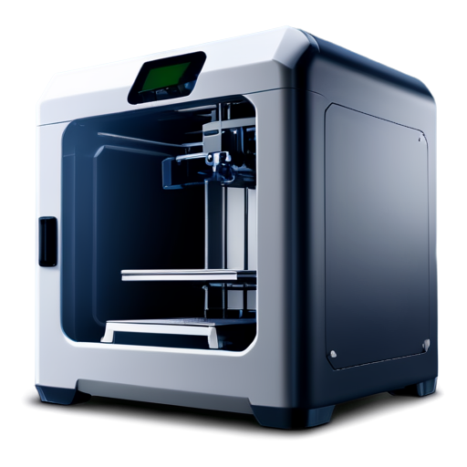 3D printer logo - icon | sticker