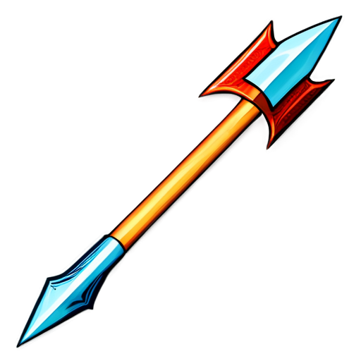 medieval blocking arrows icon - icon | sticker