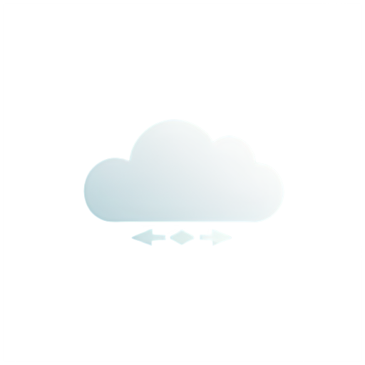 Personal Cloud and Network Server Logo - icon | sticker