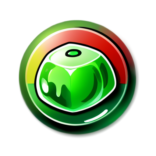 An icon that is a widget for the game. Indicates a hand-drawn bet. It must contain green bills on a white background. The picture conveys a sense of risk, a warning. 2D style - icon | sticker