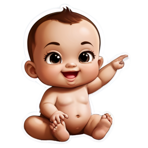 item bouncers for baby icon light beige no background - icon | sticker