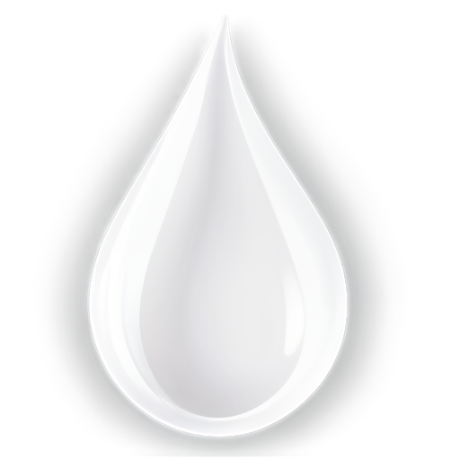 Milk droplet - icon | sticker