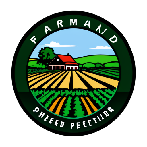 farmland logo - icon | sticker