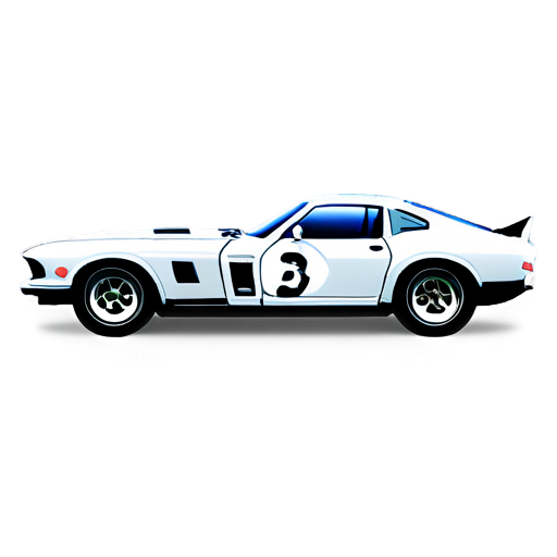 Car Race Game - icon | sticker