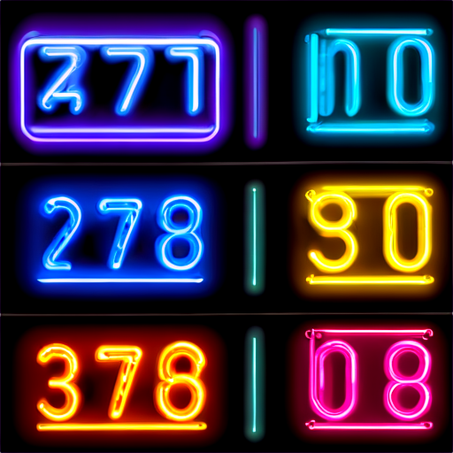 neon slots - icon | sticker