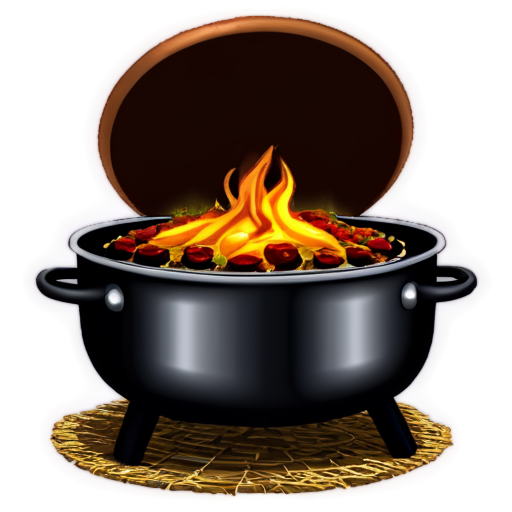 medieval cooking - icon | sticker