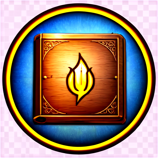 medieval casting spell icon - icon | sticker