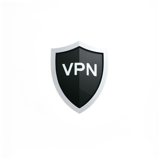 VPN service, bulletproof shield, small bullet marks. - icon | sticker