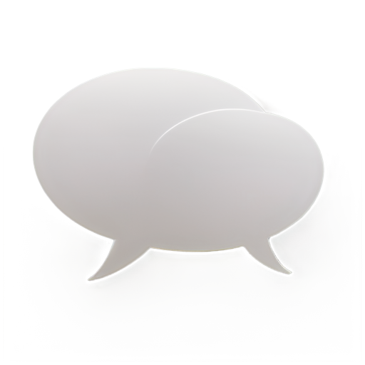 vobo written in a chat bubble - icon | sticker