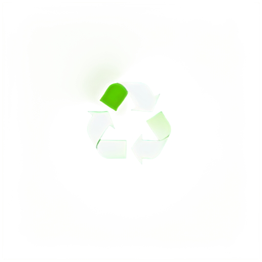 logo for paper recycling, environmental direction, tree is depicted, green color - icon | sticker